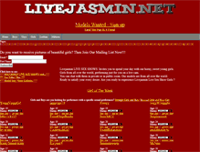 Tablet Screenshot of livejasmin.net
